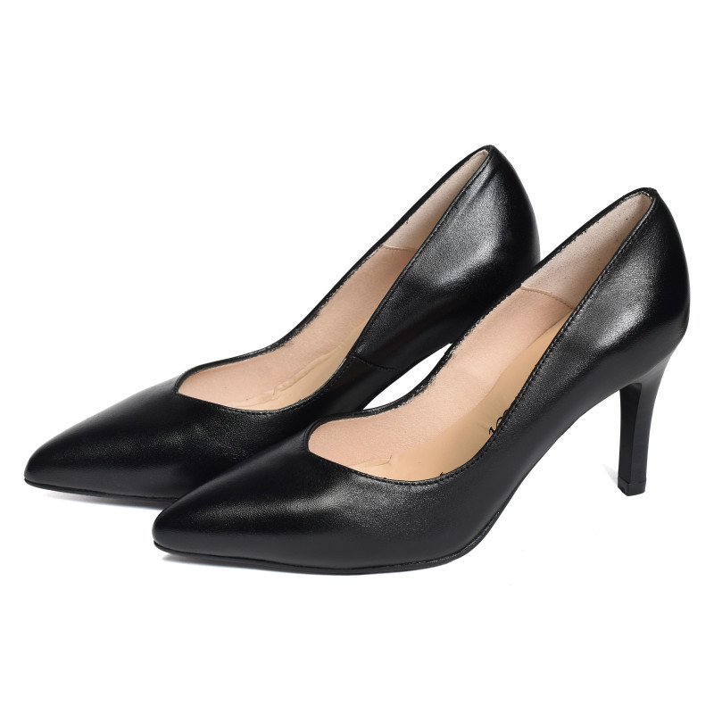 5530 Noir, Escarpins à bout pointu Patricia Miller