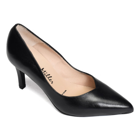 5530 Noir, Escarpins à bout pointu Patricia Miller