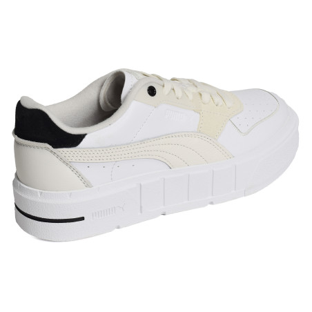CALI COURT PURE LUXE Blanc Noir, Sneakers basses Puma