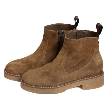 6928 Taupe, Bottines Patricia Miller