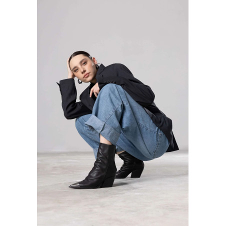 M860M2 Noir, Bottines Mimmu