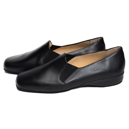 TAVIER Noir, Ballerines Heller