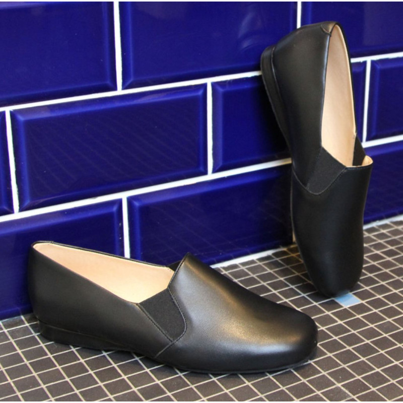 TAVIER Noir, Ballerines Heller
