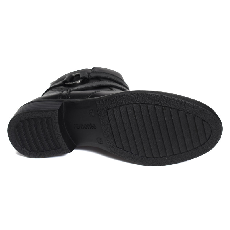 D0F77 Noir, Bottines Remonte