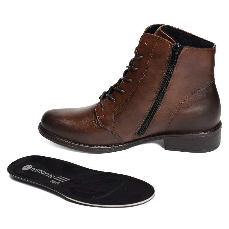 D0F73 Marron, Bottines Remonte