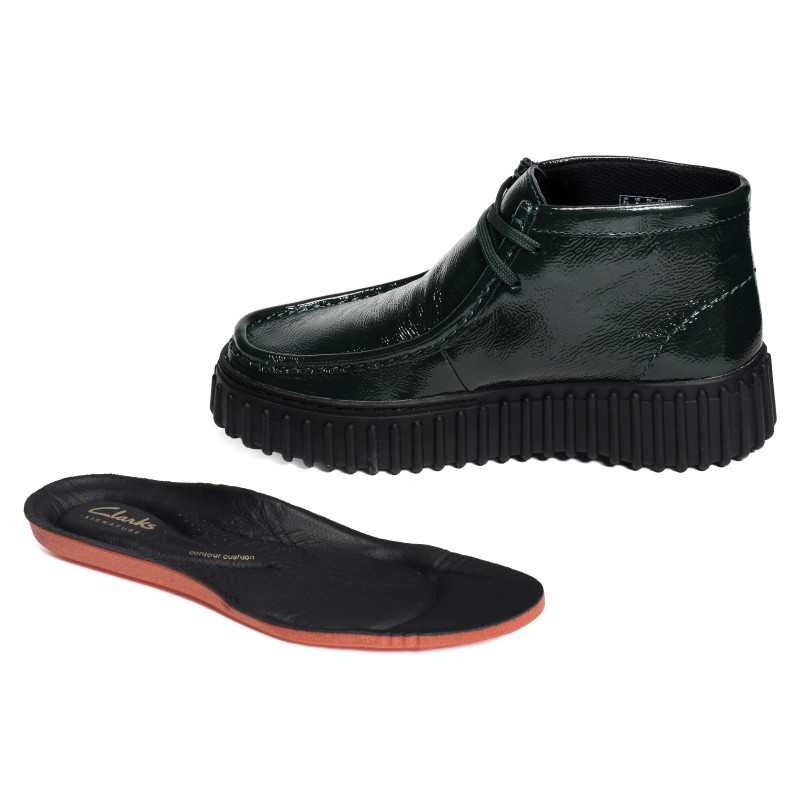 TORHILL MOSS Verni Vert, Boots Clarks