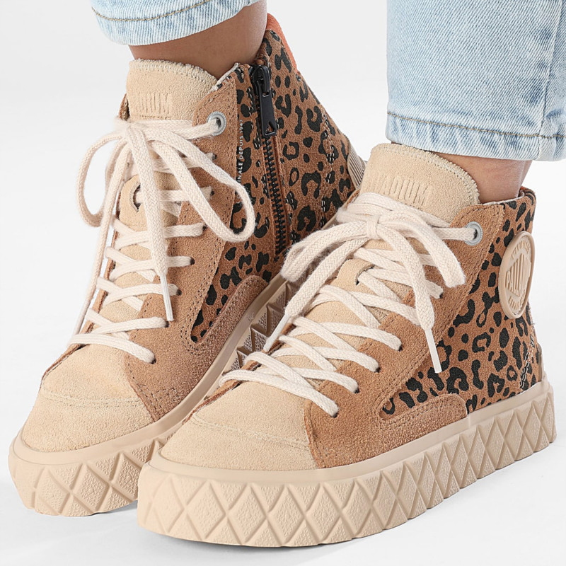 PALLA ACE CHUKKA SDE Léopard, Baskets montantes Palladium