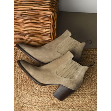 RESEDA Taupe, Bottines Muratti