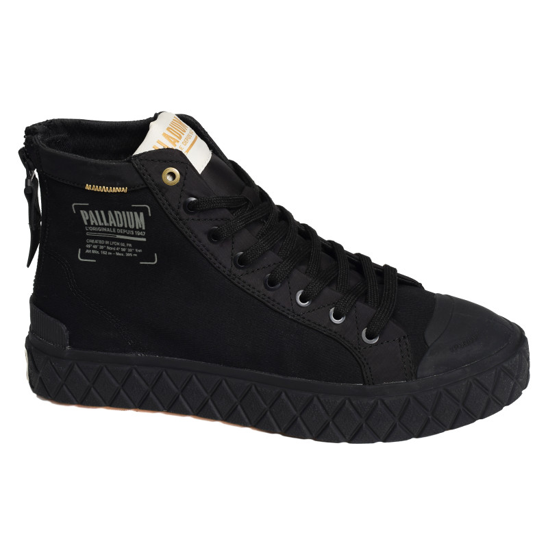 PALLA ACE DETROIT Noir, Chaussures montantes Palladium
