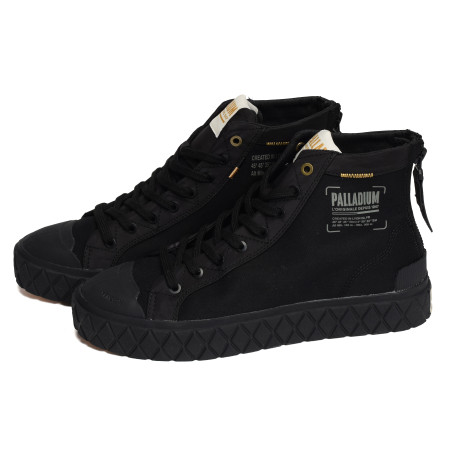 PALLA ACE DETROIT Noir, Chaussures montantes Palladium