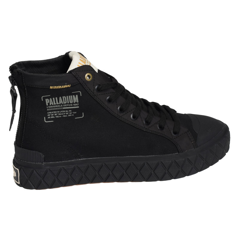 PALLA ACE DETROIT Noir, Chaussures montantes Palladium