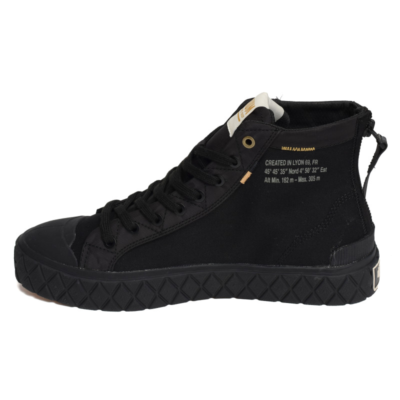 PALLA ACE DETROIT Noir, Chaussures montantes Palladium