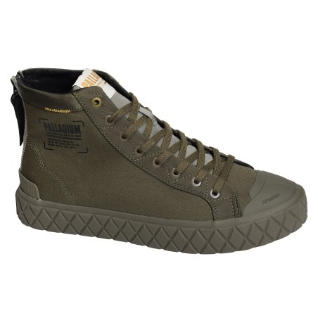 PALLA ACE DETROIT Kaki, Chaussures montantes Palladium