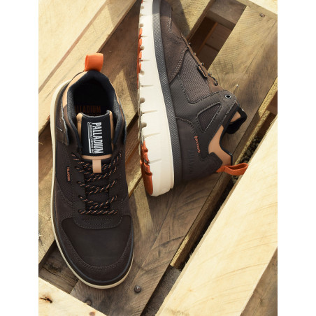 PALLAFLEX LO MIX Chocolat, Sneakers basses Palladium