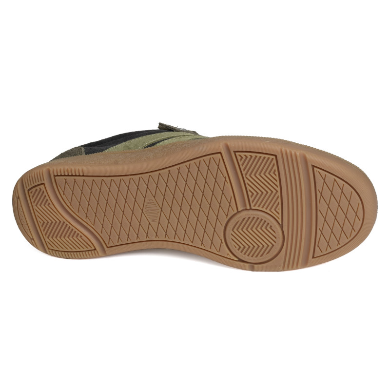 PALLACUP FLAME SDE Kaki, Sneakers basses Palladium