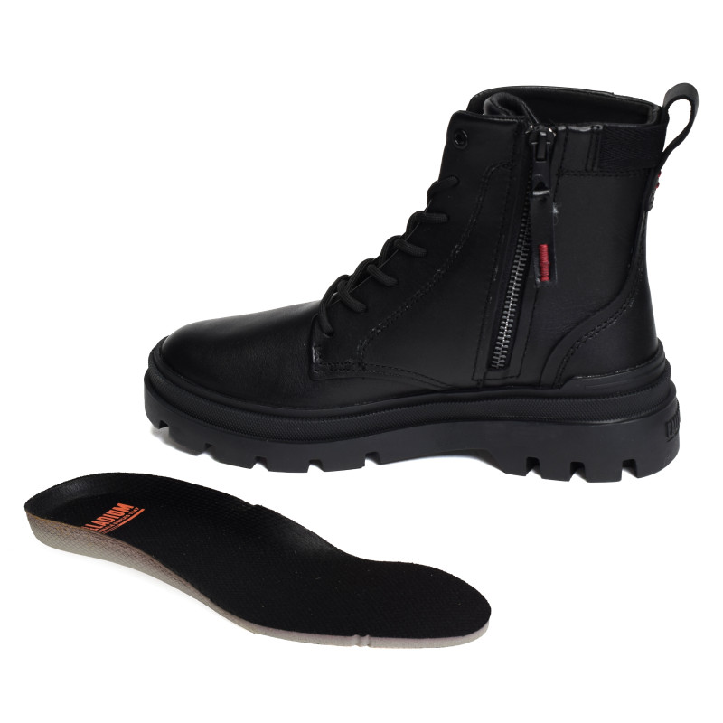 PALLAGRADE OFFICER L Noir, Boots Palladium