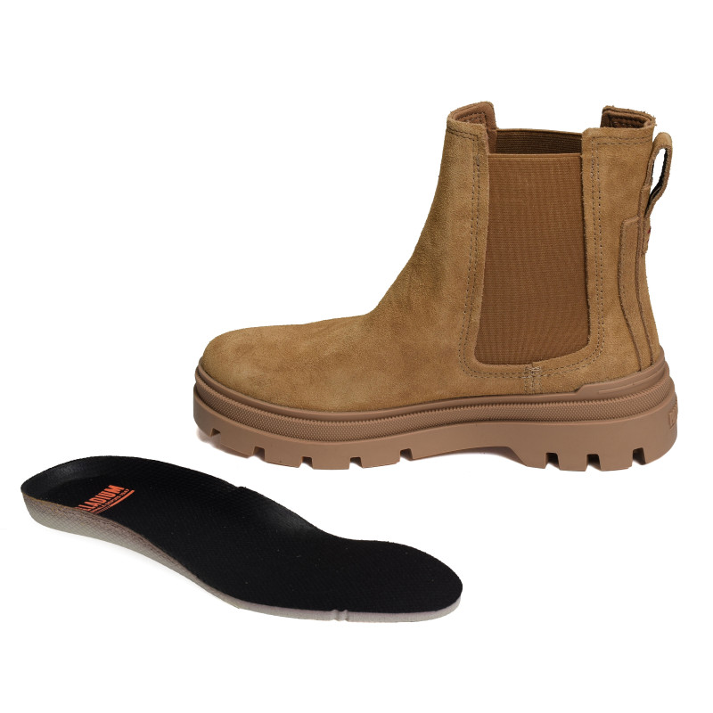 PALLAGRADE CHELSEA S Marron, Chelsea boots Palladium
