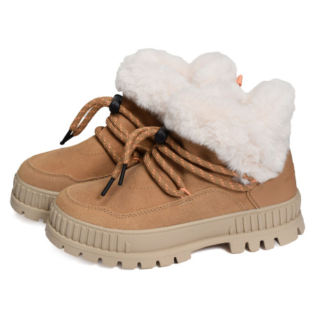 PALLASHOCK LO HIVER Camel, Boots Palladium