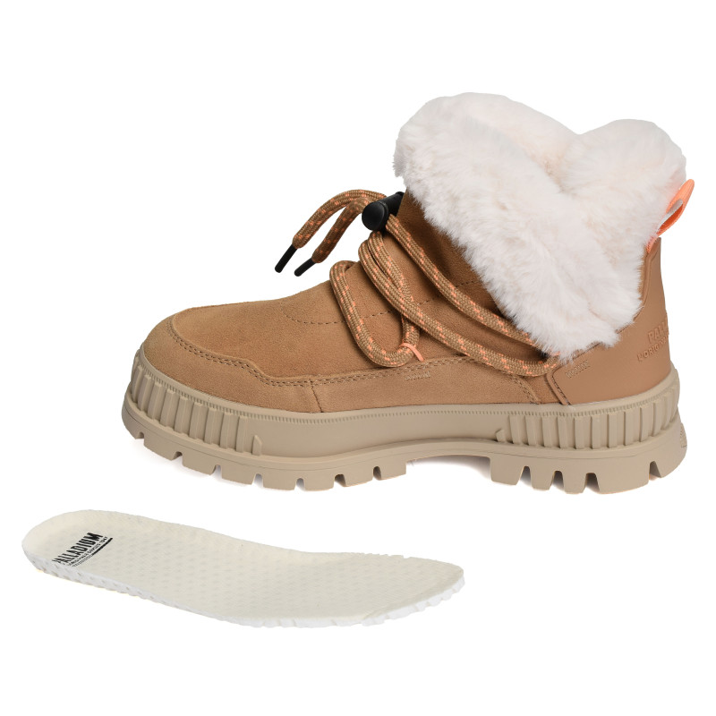 PALLASHOCK LO HIVER Camel, Boots Palladium