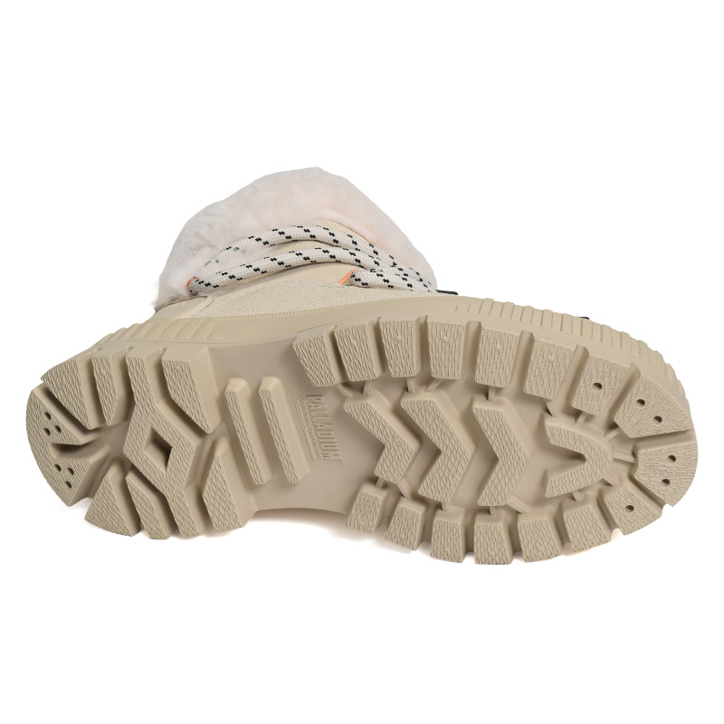 PALLASHOCK LO HIVER Ecru, Boots Palladium