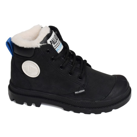 PAMPA HI CUFF WPS OZ Noir, Boots Palladium