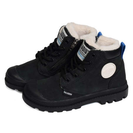 PAMPA HI CUFF WPS OZ Noir, Boots Palladium