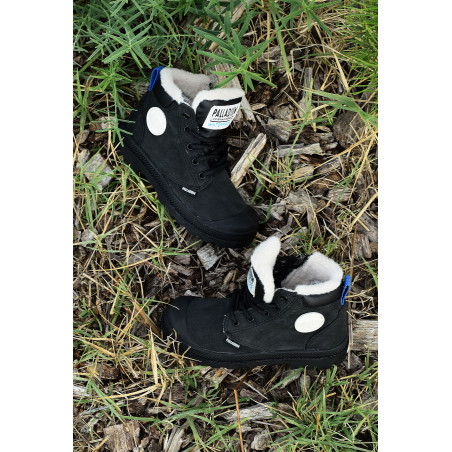 PAMPA HI CUFF WPS OZ Noir, Boots Palladium
