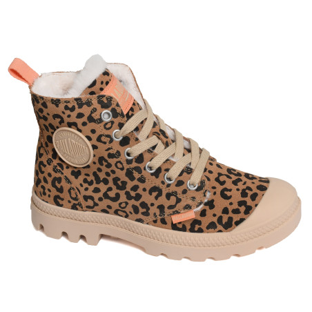 PAMPA HI ZIP Léopard, Boots Palladium
