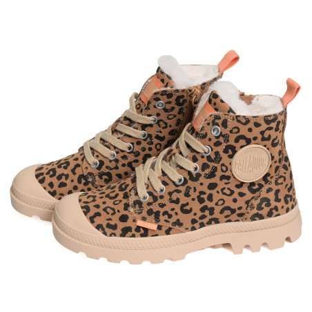 PAMPA HI ZIP Léopard, Boots Palladium