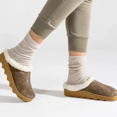 6125 Taupe, Mules Rohde