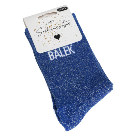 BALEK Bleu, Chaussettes Les Sachoussettes