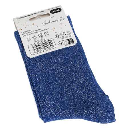 BALEK Bleu, Chaussettes Les Sachoussettes