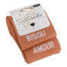 BISOU AMOUR Orange, Chaussettes Les Sachoussettes
