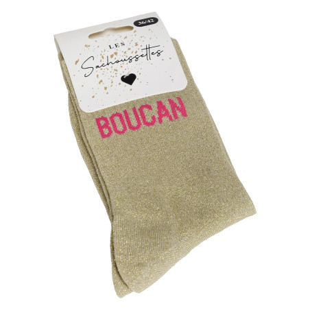 BOUCAN Or, Chaussettes Les Sachoussettes