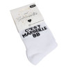 CEST MARSEILLE BB Blanc Noir, Chaussettes Les Sachoussettes