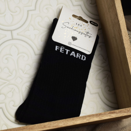 FETARD Noir Blanc, Chaussettes Les Sachoussettes