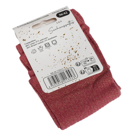 JOLIE GARCE Fuchsia, Chaussettes Les Sachoussettes