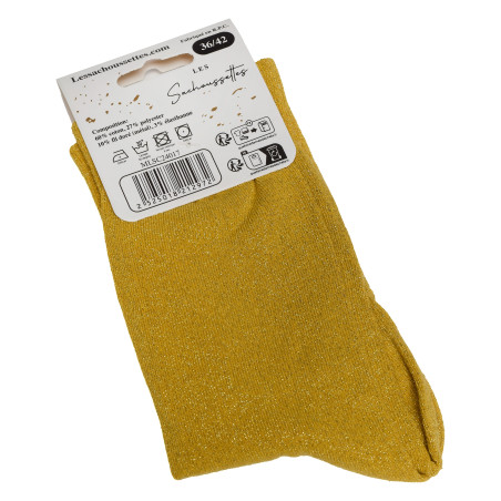 LE SANG Jaune Rouge, Chaussettes Les Sachoussettes