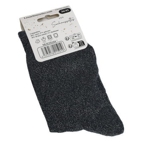 ATTACHIANTE Gris, Chaussettes Les Sachoussettes