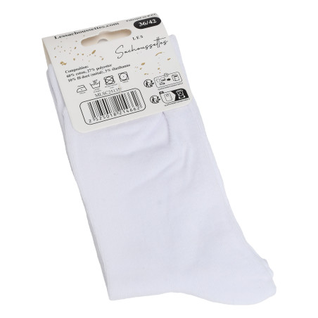 BICHETTE Blanc Noir, Chaussettes Les Sachoussettes