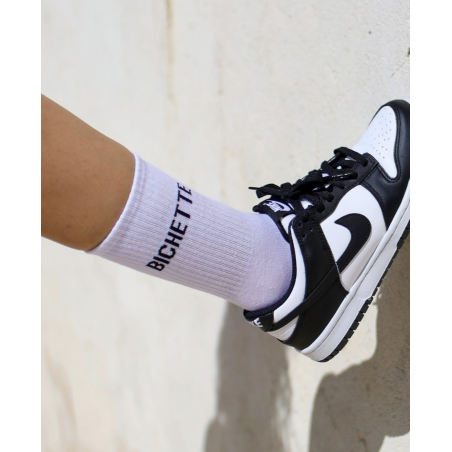 BICHETTE Blanc Noir, Chaussettes Les Sachoussettes