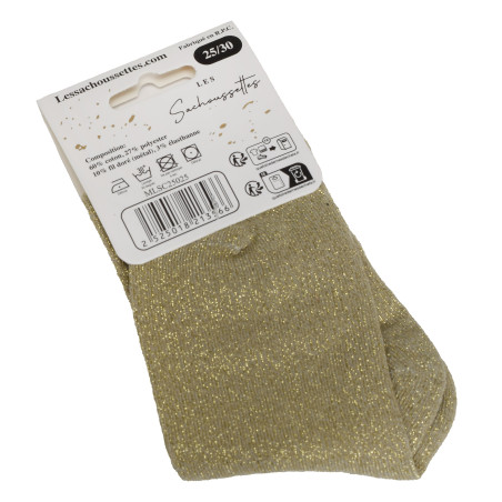 PETIT CHATON Beige Platine, Chaussettes Les Sachoussettes