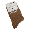 SOLAIRE Marron Or, Chaussettes Les Sachoussettes