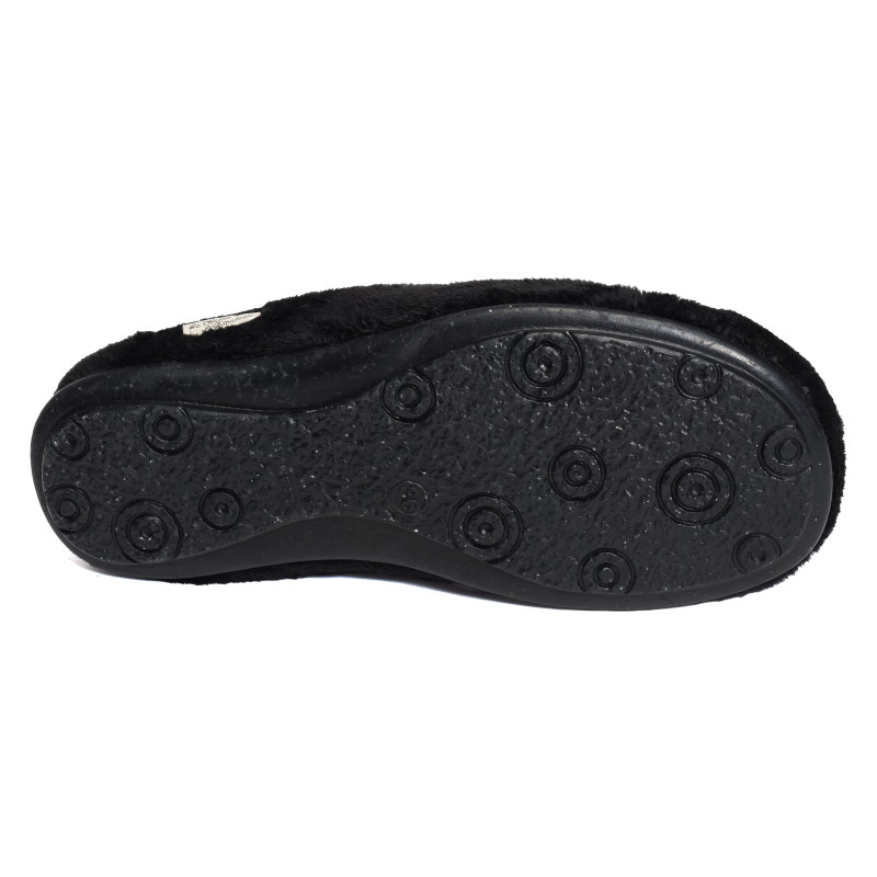9014 Noir Léopard, Mules La Maison de l'Espadrille