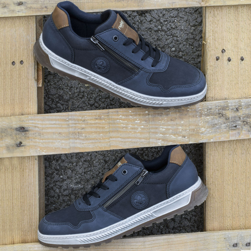 37029 Marine, Sneakers basses Rieker