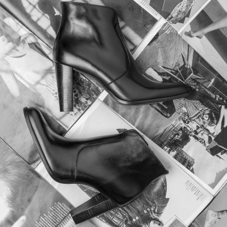 ABRIL Noir, Bottines Muratti