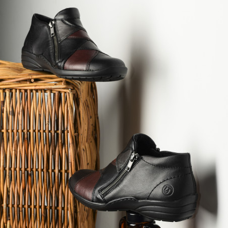 R7674 Noir, Bottillons Remonte