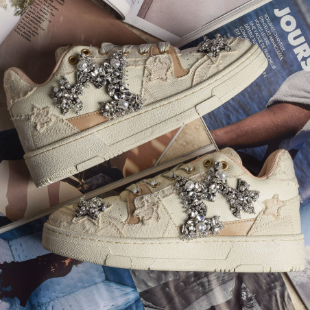 EFE 01 Beige, Sneakers basses Nan-Ku