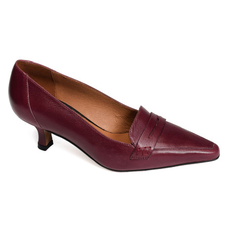 VELA 25548 Bordeaux, Escarpins à bout pointu Angel Alarcón