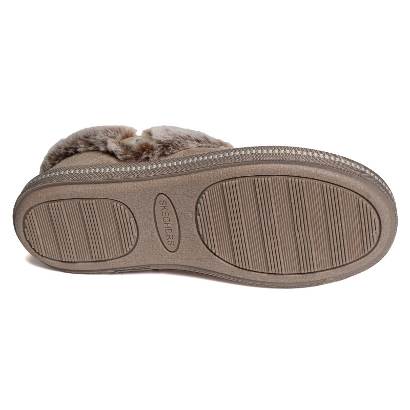 COZY CAMPFIRE Taupe, Ballerines Skechers